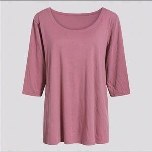 J. Jill Mauve Long Sleeve Top